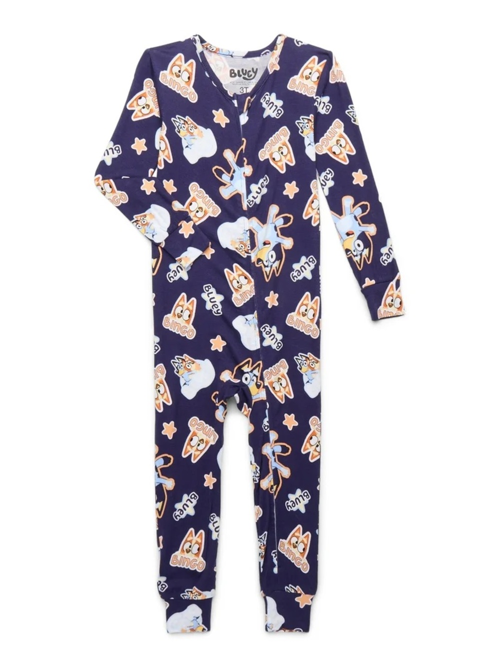 Bluey viscose zippy